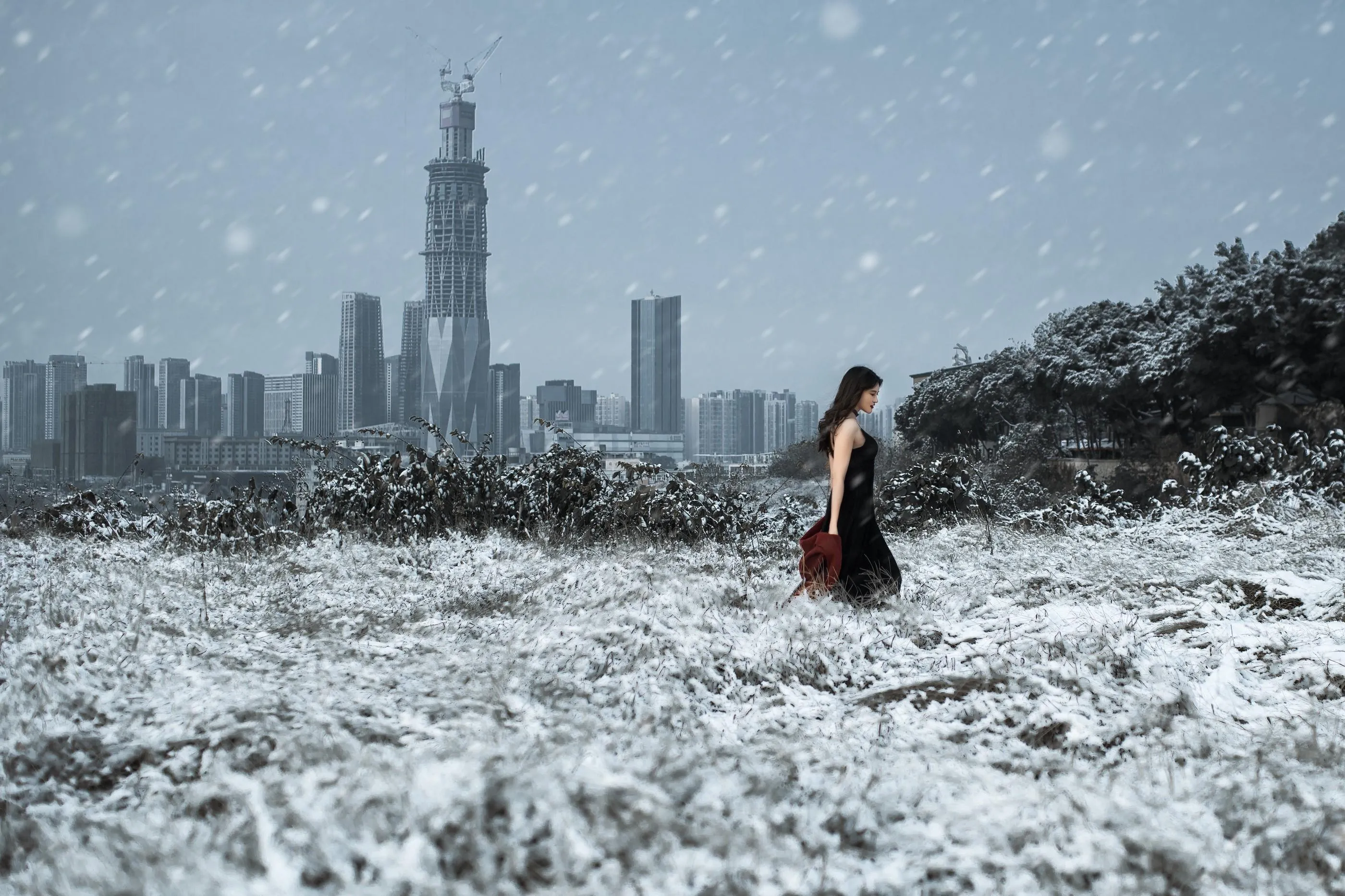 [YITUYU艺图语]2021.12.29 THE SNOW CITY 翠花儿 [23P]插图8
